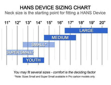 Load image into Gallery viewer, HANS III Device - Youth - SFI - 20 Degree - D-Ring / Quick Click