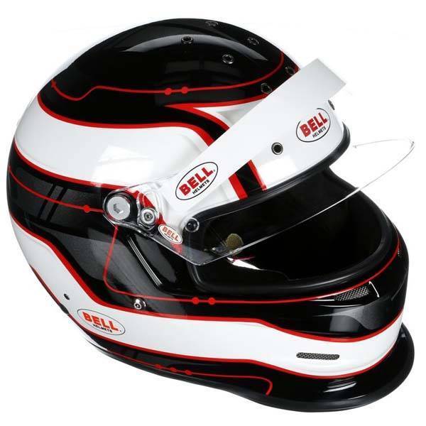 Bell K1 Pro Circuit Helmet - Red Graphic