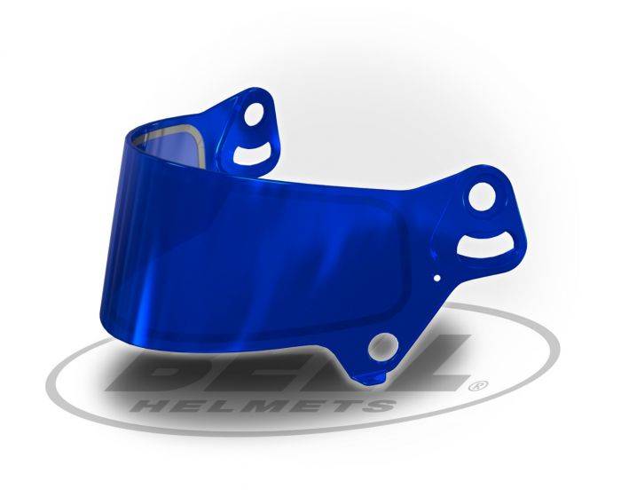 Bell SE077 Mirror DSAF Helmet Shield (3mm) - Blue