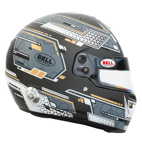 Bell RS7 Stamina Helmet - Gray Graphic