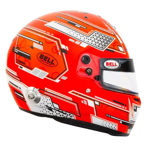Bell RS7 Stamina Helmet - Red Graphic
