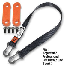 Load image into Gallery viewer, HANS Device Tether Upgrade Kit - Post Anchor Collar - Pro w/Oval Sliding Tether - SA2010 Helmets &amp; Older (Adjustable/Pro Ultra/Sport I/Professional)